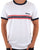 Gola Stripe Ringer T-shirt White