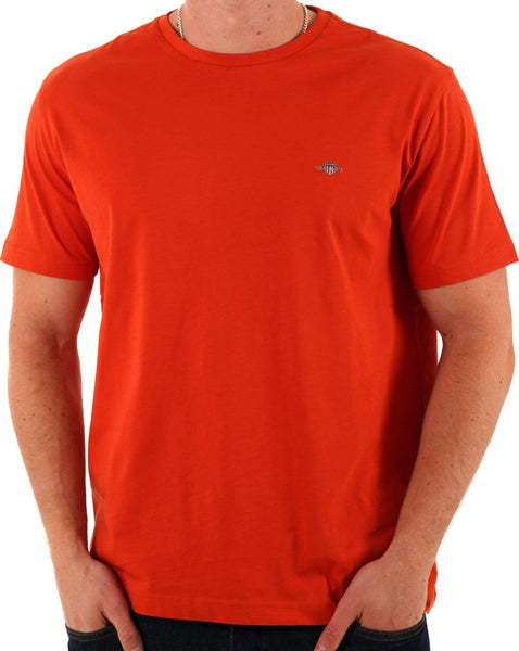 Gant Shield T Shirt Deep Orange