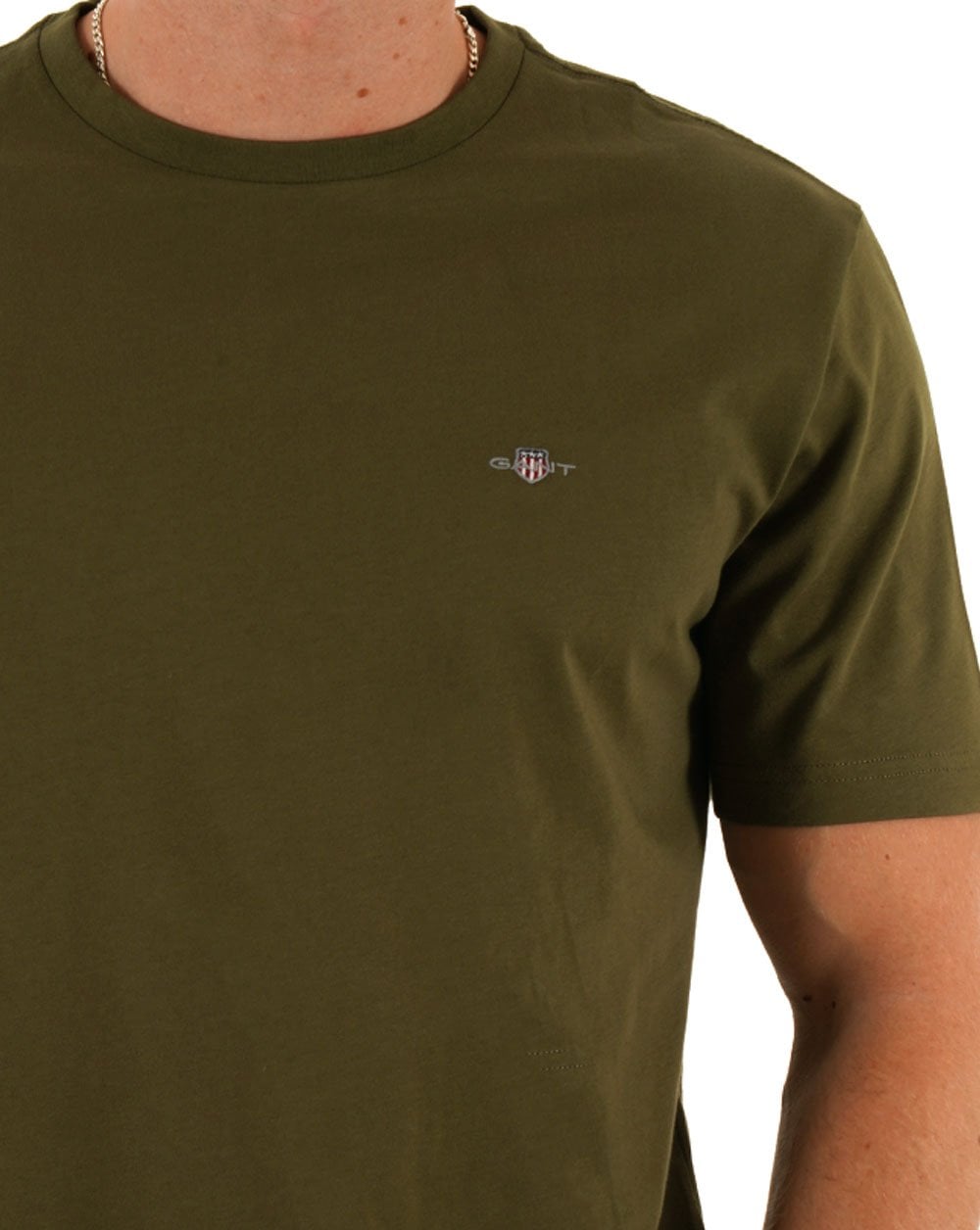 Gant Shield T-Shirt Moosgrün