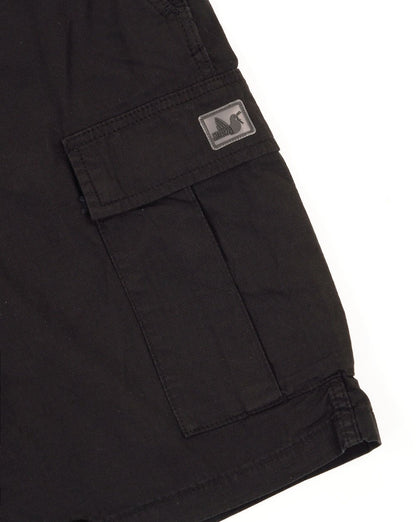 Peaceful Hooligan Container Cargo Shorts Schwarz