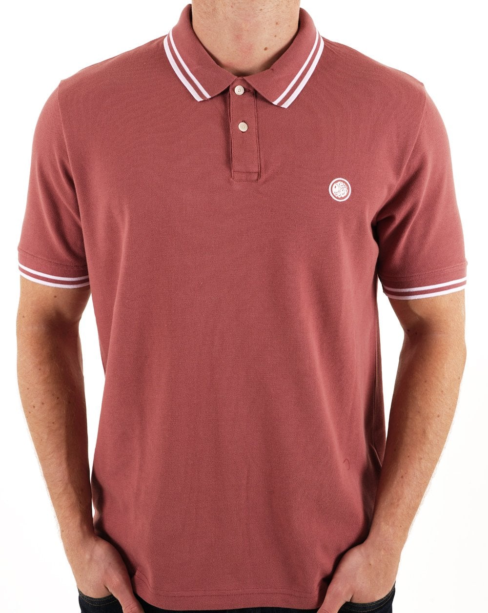 Pretty Green Barton Poloshirt Rubin