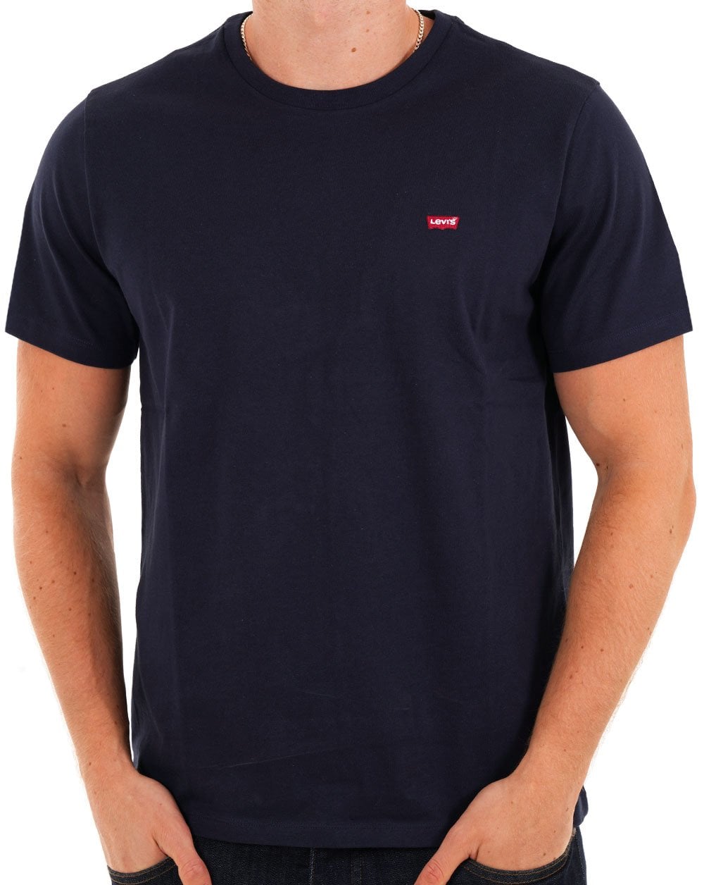 Levis Original T-Shirt-Kleid Blau