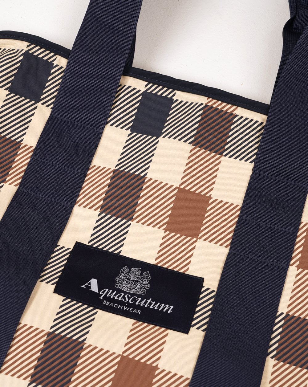 Aquascutum Macro Iconic Tragetasche, groß, kariert