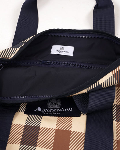 Aquascutum Macro Iconic Tragetasche, groß, kariert