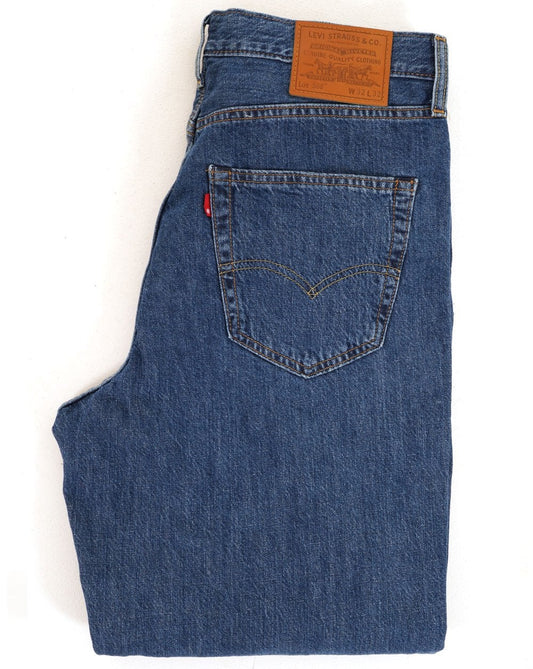 Levi's Levi's – 568 – Lockere, gerade geschnittene, leichte Jeans in mittlerem Indigoblau