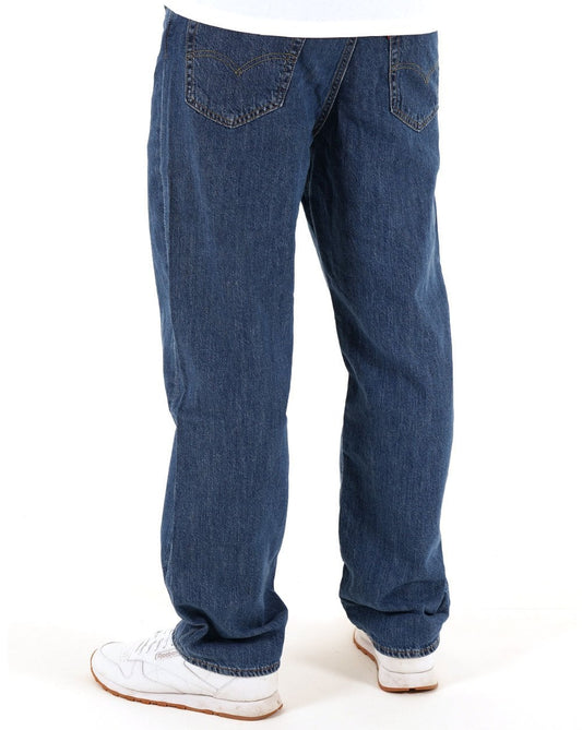 Levi's Levi's – 568 – Lockere, gerade geschnittene, leichte Jeans in mittlerem Indigoblau