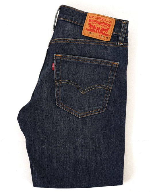 Levi's Levi's – 511 – Slim Fit-Stretchjeans in dunklem Indigo