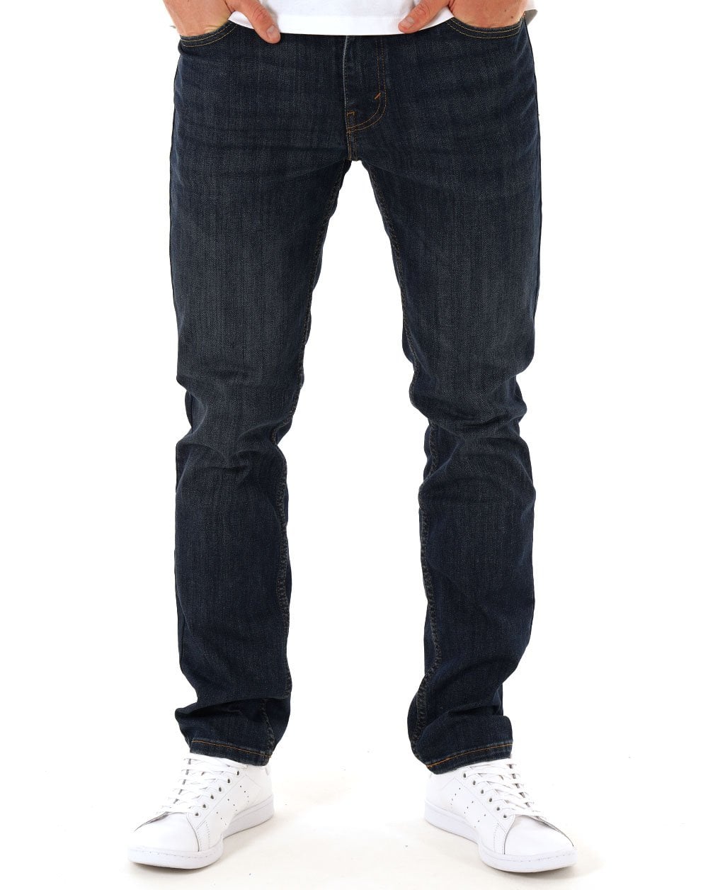 Levi's – 511 – Slim Fit-Stretchjeans in dunklem Indigo
