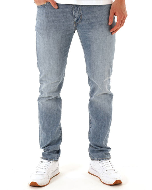 Levi's Levi's – 511 – Slim Fit – Leichte Jeans aus Leinen und Denim, Helles Indigo