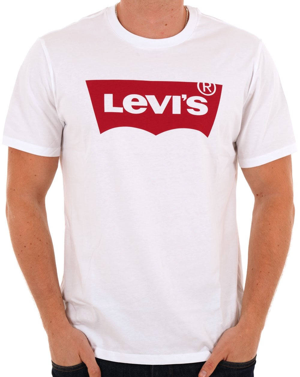 Levis Housemark T-Shirt Weiß