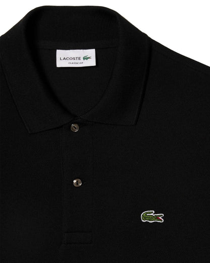 Lacoste Klassisches Poloshirt Schwarz