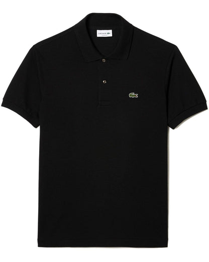 Lacoste Klassisches Poloshirt Schwarz