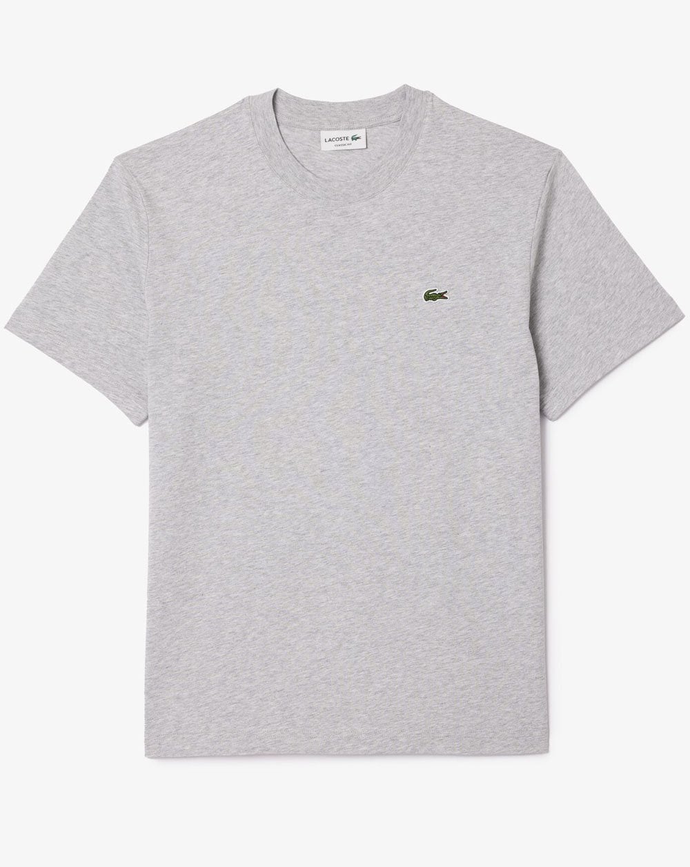 Lacoste Classic Fit T-Shirt Silber Chine
