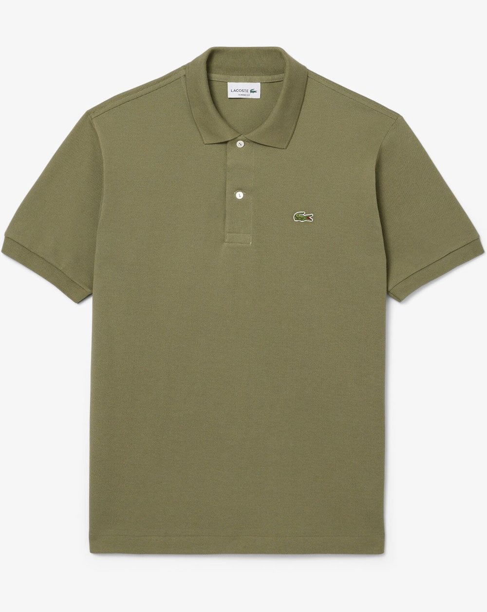 Lacoste Classic Polo Shirt Khaki Green