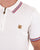 Gabicci Vintage Moore Knitted Polo White