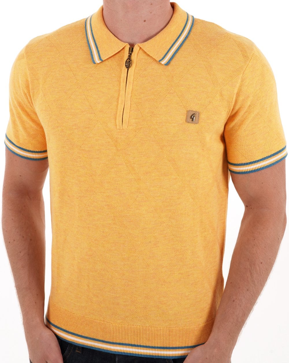 Gabicci Vintage Moore Strick-Polo-Ananas