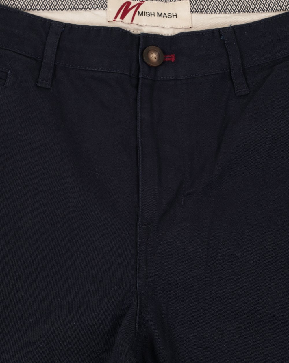 Mish Mash Chino-Shorts Marineblau