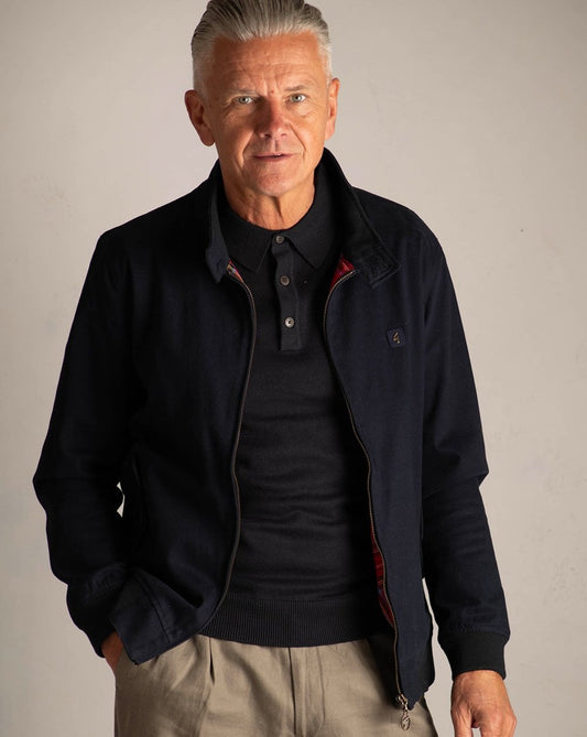 Gabicci Vintage Gabicci Vintage Hamilton Harrington Marineblau