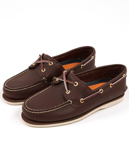 Timberland Classic 2-Ösen-Bootsschuhe Braun