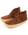 Clarks Originals Desert Rain Boots Dark Cola