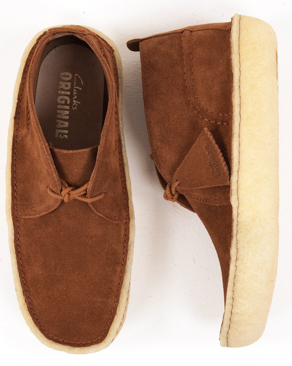 Clarks Originals – Desert – Regenstiefel in Dunkelcola