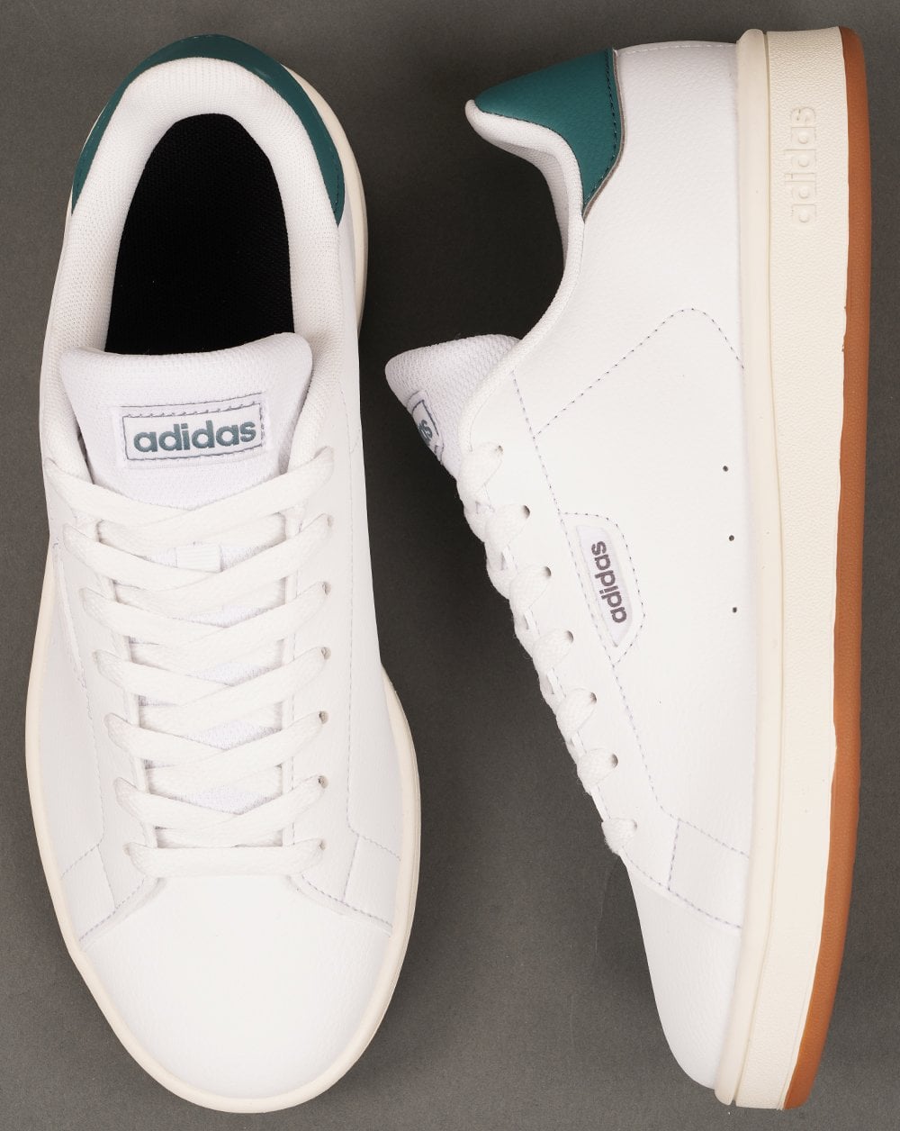 Adidas UB Court Sneakers Weiß/Blaugrün