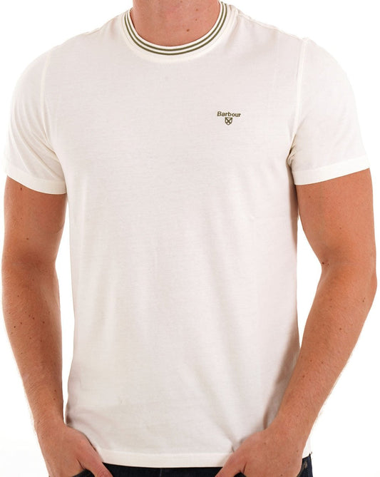 Barbour Austwick T-Shirt Flüsterweiß