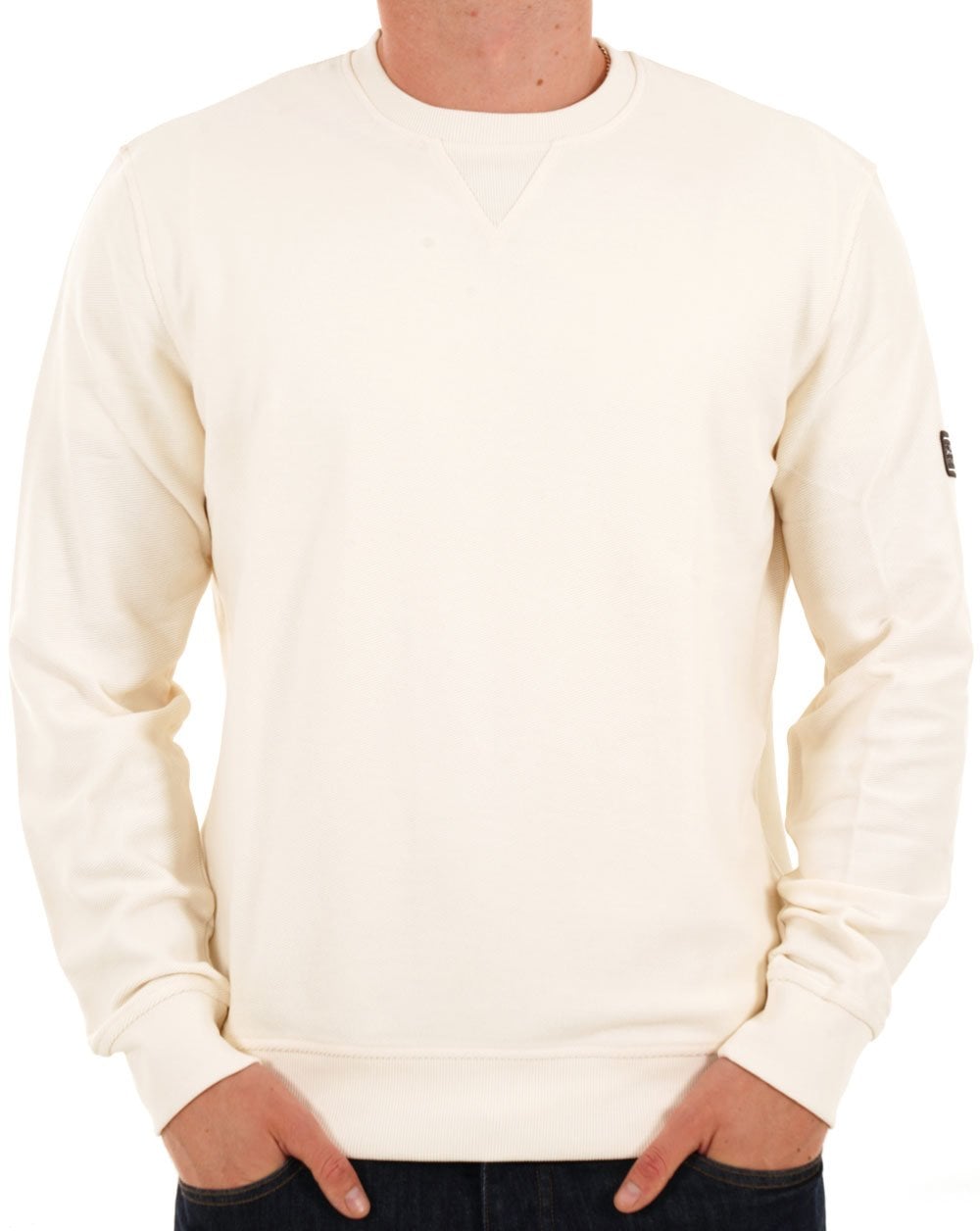 Barbour International Wrightson Sweatshirt Flüsterweiß