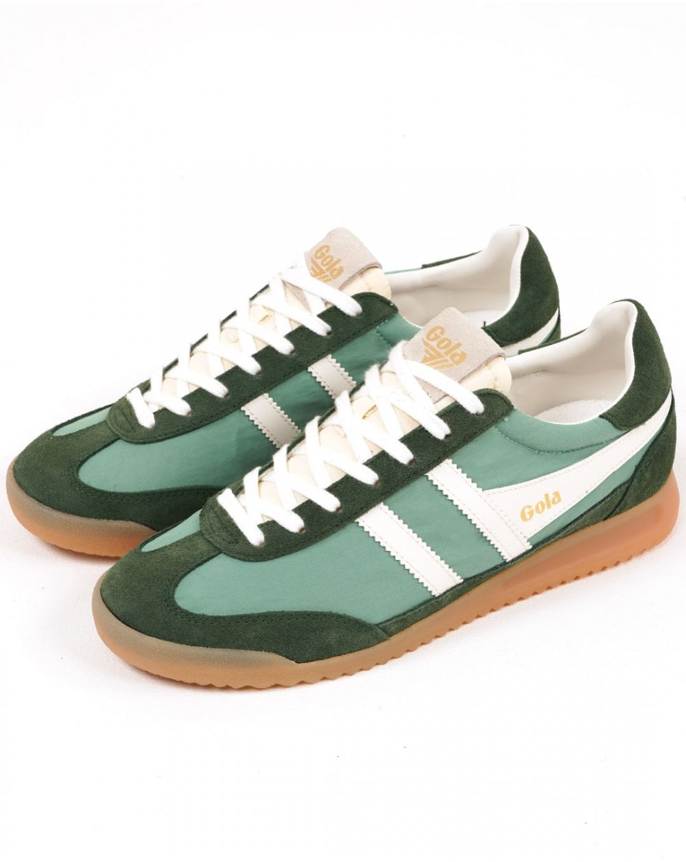 Gola Firefly Damen Sneaker Grün Nebel/Evergreen/Off White