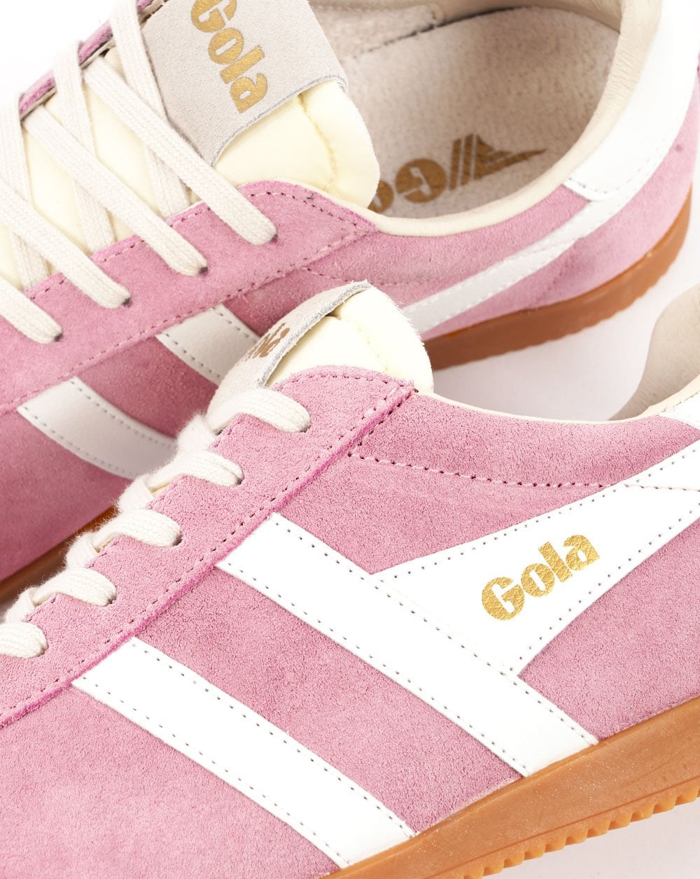 Gola Classics Damen Elan Sneakers Candy/Weiß