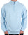 Weekend Offender Kraviz 1/2 Zip Sweat Sky Blue