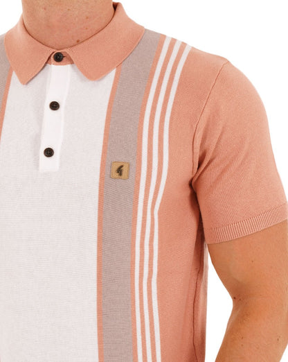 Gabicci Vintage Searle Strickpolo Pfirsich