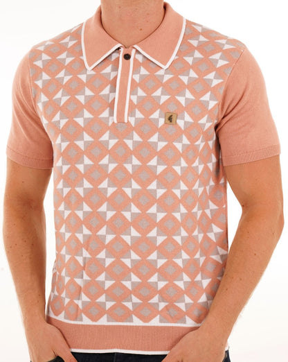 Gabicci Vintage Ted Strickpolo Pfirsich