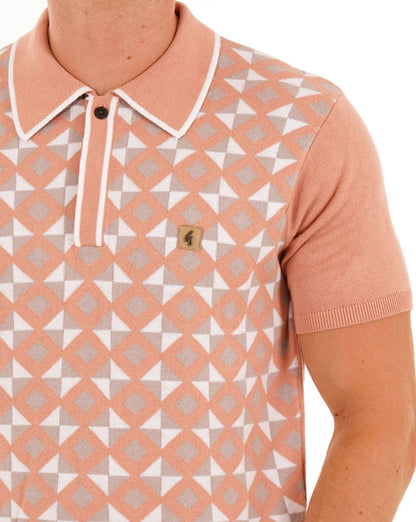 Gabicci Vintage Ted Strickpolo Pfirsich