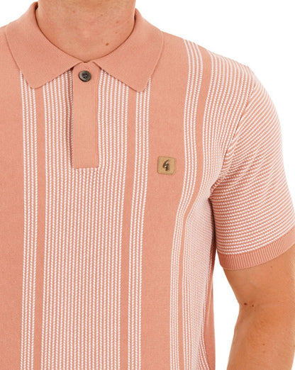 Gabicci Vintage Dante Strickpolo Pfirsich