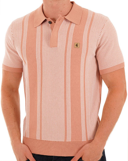 Gabicci Vintage Dante Strickpolo Pfirsich
