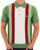 Gabicci Vintage Searle Knitted Polo Verde