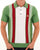 Gabicci Vintage Searle Knitted Polo Verde