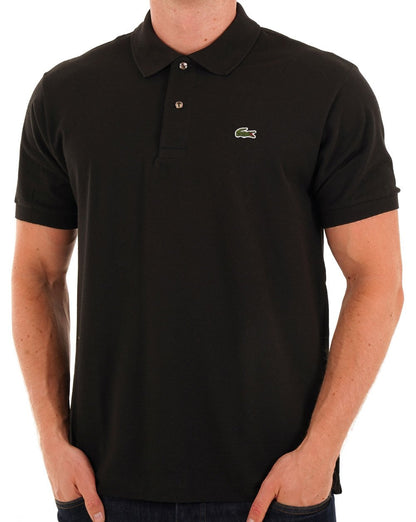Lacoste Klassisches Poloshirt Schwarz