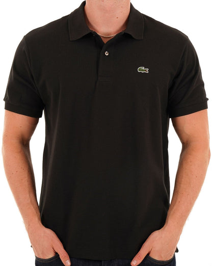 Lacoste Klassisches Poloshirt Schwarz