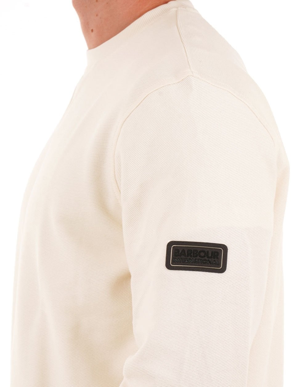 Barbour International Wrightson Sweatshirt Flüsterweiß