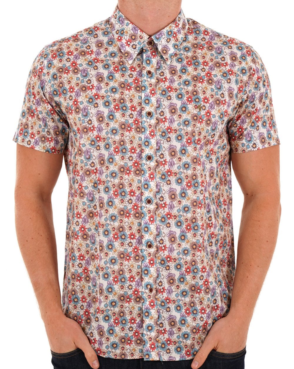 Gabicci Vintage Sommerhemd Floral