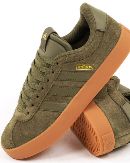 Adidas VL Court Trainers Olivgrün