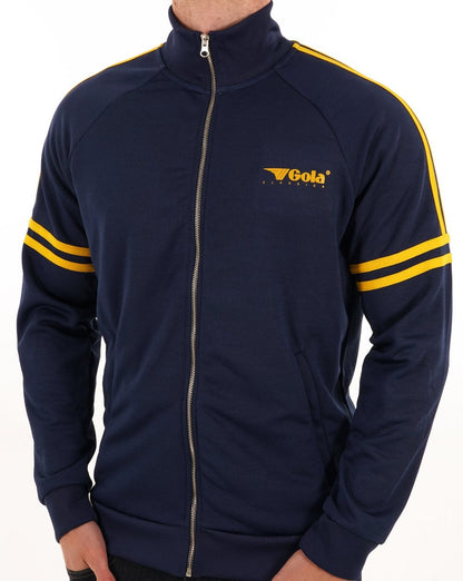 Gola – Trainingsoberteil mit Logo und Streifen in Marineblau