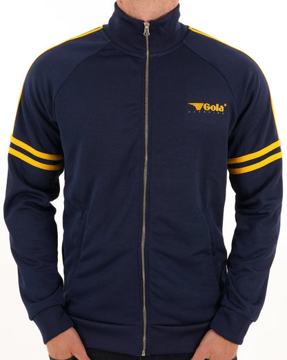 Gola – Trainingsoberteil mit Logo und Streifen in Marineblau