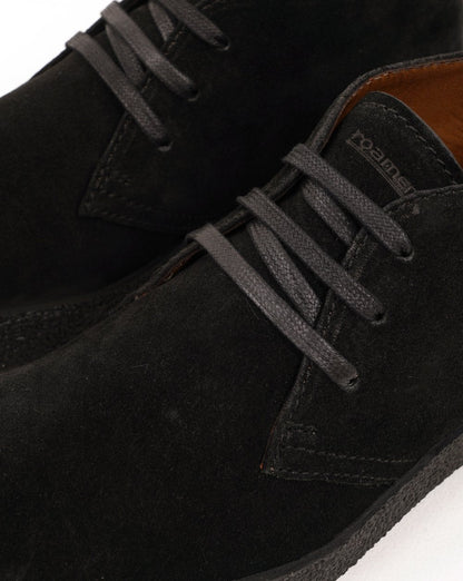 Roamers Revolver Wildlederstiefel Schwarz