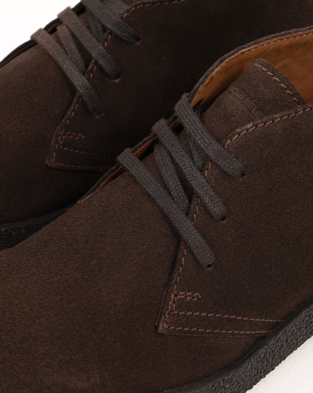 Roamers Revolver Wildlederstiefel Schokoladenbraun