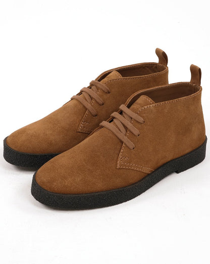Roamers Revolver Wildlederstiefel Hellbraun