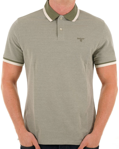 Barbour Barnard Polo Shirt Light Moss