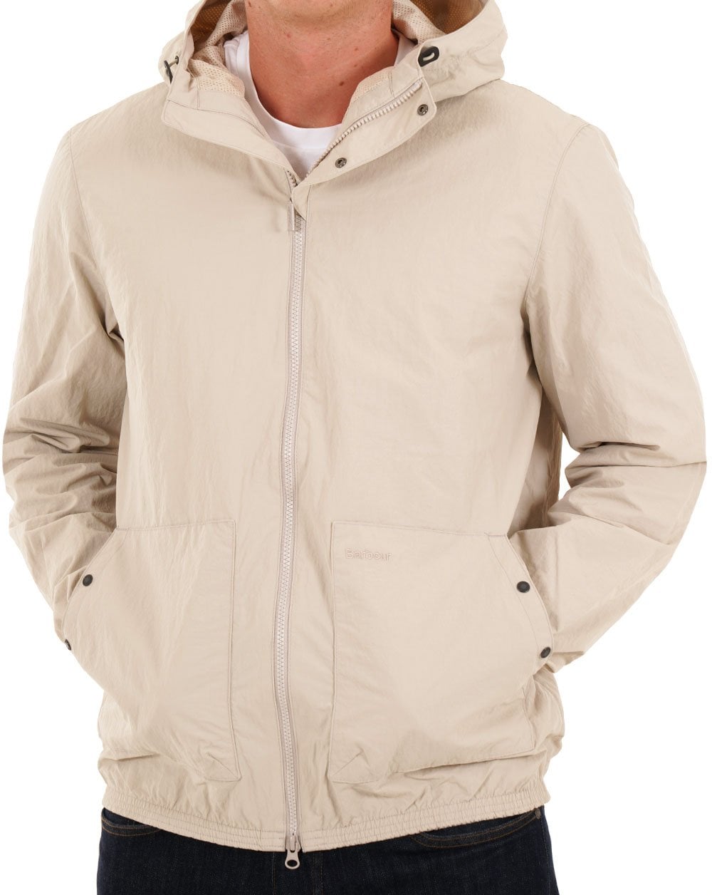 Barbour Riverdale wasserabweisende Jacke Mist